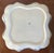 Ceramic Antique 18th Century English George III Worcester / Caughley Porcelain Powder Blue Square Dish in the Scholar's Rock Pattern Circa 1780 For Sale - Image 7 of 12