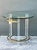 Mid-Century Modern Vintage Charles Hollis Jones Lucite and Brass Ring Side Table For Sale - Image 3 of 12