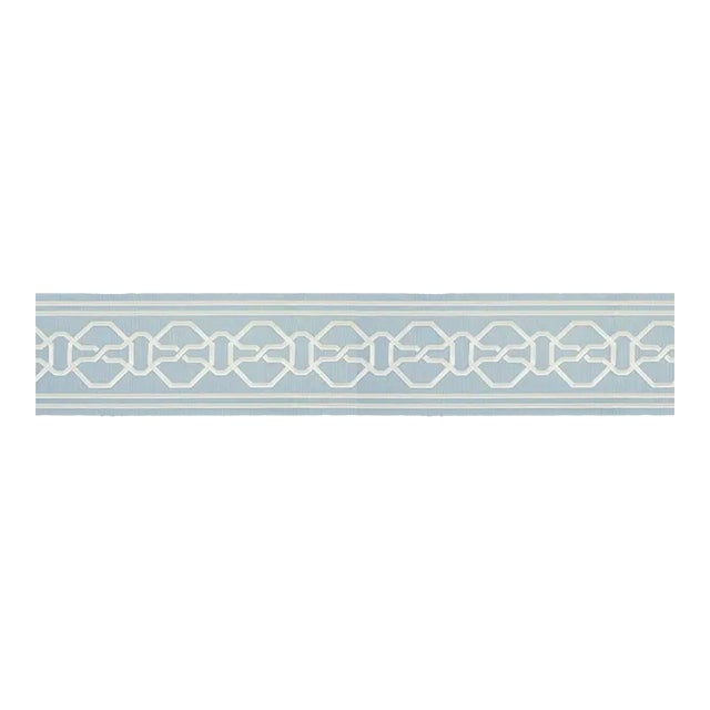 Sample - Schumacher X Mary Mcdonald Malmaison Tape in Sky For Sale