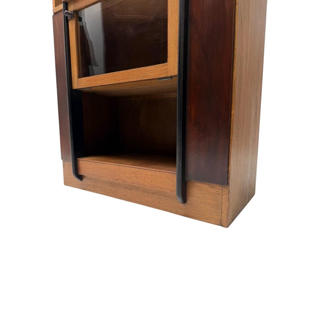 Magnificent and rare art deco amsterdamse school cabinet. Design by j.j. Zijfers amsterdam. Striking dutch design from the...