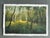 2025 Gouache Forest Light in Antique French Frame For Sale - Image 4 of 8