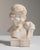 1900s French Antique White Art Nouveau Marble Bust by Boilay For Sale - Image 13 of 15