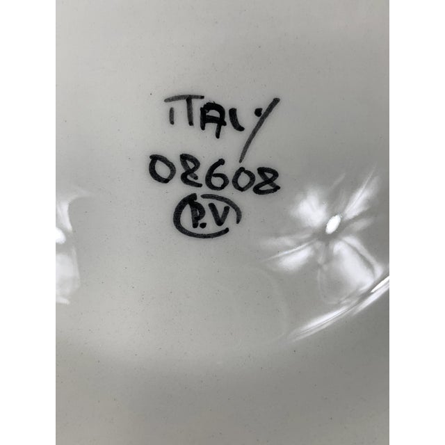 Vintage Italian Artichoke Plates- Set of 4 For Sale - Image 12 of 13