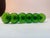 Early 20th Century Vintage Green Glass Cocktail Muddlers- Set of 6 For Sale - Image 5 of 8