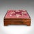 Antique Upholstered Footstool, English, Pitch Pine, Fireside Stool, Edwardian For Sale - Image 4 of 9
