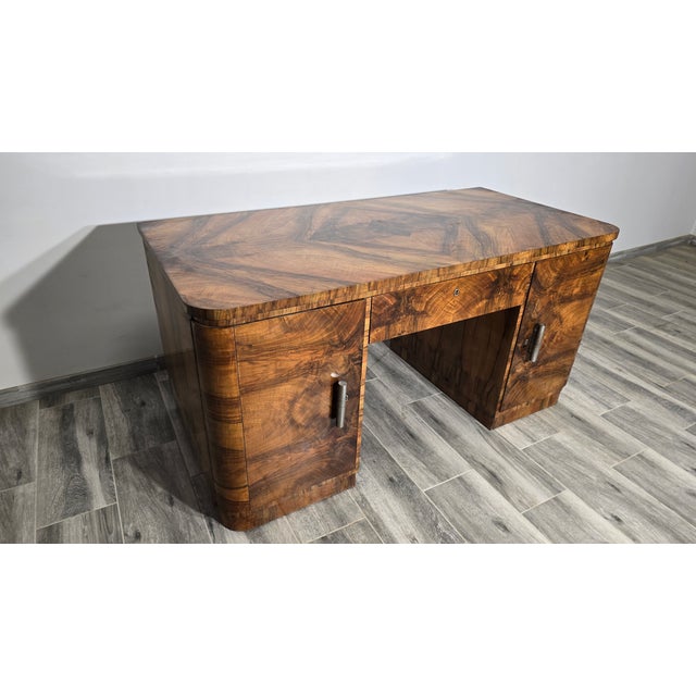 Art Deco Desk, 1930s For Sale - Image 6 of 18