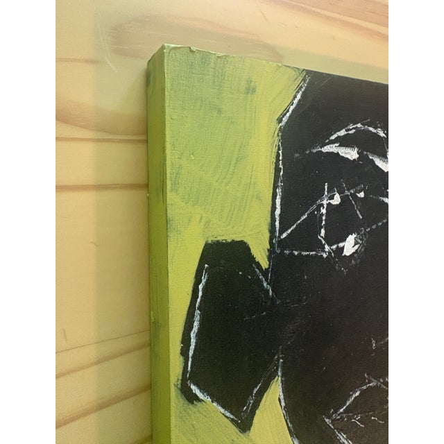 Figurative Sarah Trundle, Contemporary Abstract Figurative Painting, "Inner Peace" For Sale - Image 3 of 3