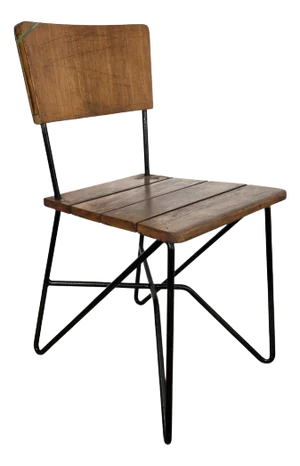 Mid-Century Modern Italian Walnut Side Chair, 1960s