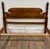 Brown Vintage Full Size Duncan Phyfe Style Traditional Low Poster Bed For Sale - Image 8 of 11