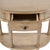 2020s Mozart 31.5 in. W Demilune Wood 1 Drawer Console Table with Open Lower Shelf, Antique Beige For Sale - Image 5 of 11