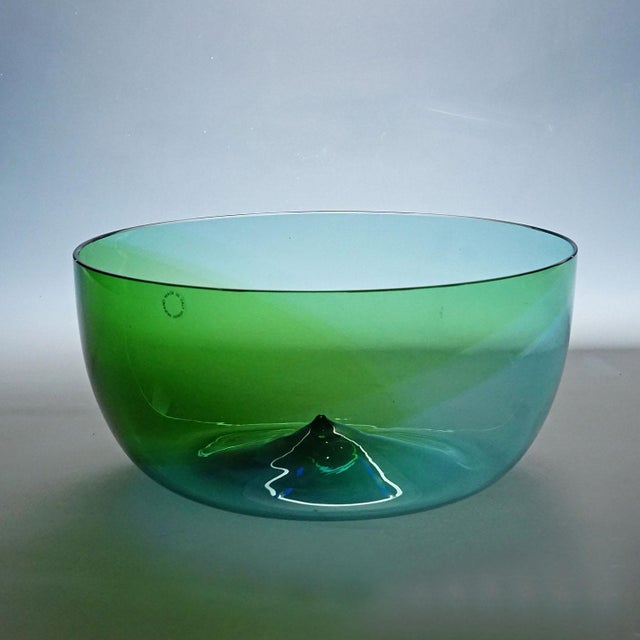 Large Venini Bowl 'Coreano', Designed by Tapio Wirkkala in 1966 For Sale - Image 6 of 10