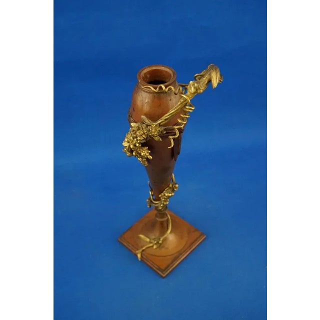 Vintage Vase in Bronze by Julius Theodor Kalmar, 1920s For Sale - Image 14 of 18