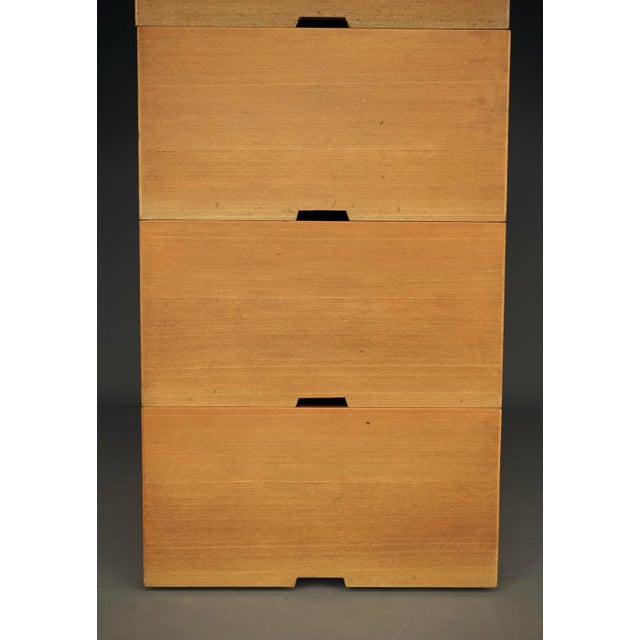 Wood Storage Boxes in Beech Wood by Wim Den Boon, 1967, Set of 4 For Sale - Image 7 of 16