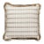 The House of Scalamandré Fair Isle Square Pillow, Birch For Sale