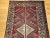 Vintage Persian Shiraz Tribal Area Rug, Handwoven Geometric Pattern, Burgundy & Ivory, 5’ X 10’ For Sale - Image 9 of 12
