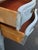French Shabby Chic Serpentine Painted Gray Nightstand Side End Table 6635 For Sale - Image 14 of 15