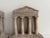 Sculpture Materials Pair of Vintage Neoclassical Temple Form Plaster Architectural Models For Sale - Image 7 of 11