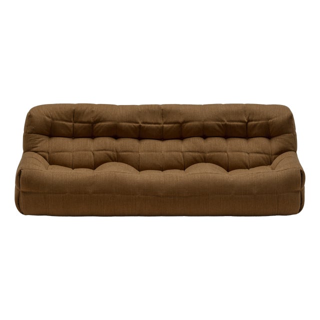 Kashima 3-Seater Sofa by Michel Ducaroy for Ligne Roset, 1970s For Sale
