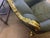 Circa 1900’s Pair of Carved and Gilt Rococo Bergere Chairs For Sale In New York - Image 6 of 14