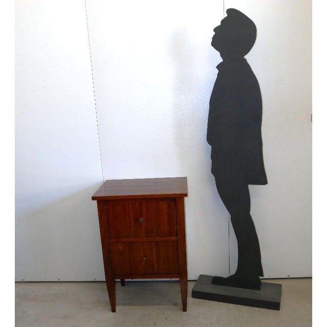 Antique Bedside Table in Walnut, 1500s For Sale - Image 12 of 13