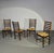 Rustic Oak Farmhouse Ladderback Dining Chairs with Rush Seats, 1960s, Set of 4 For Sale - Image 16 of 18