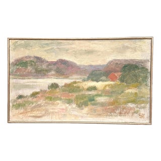 Gunnel Forssell, Early Morning, 1950s, Oil on Canvas, Framed For Sale