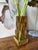 Amber Liekki Glass Vase with 24-Carat Gilded Collar by Eino Wänni for Kumela, Finland, 1970s For Sale - Image 12 of 16