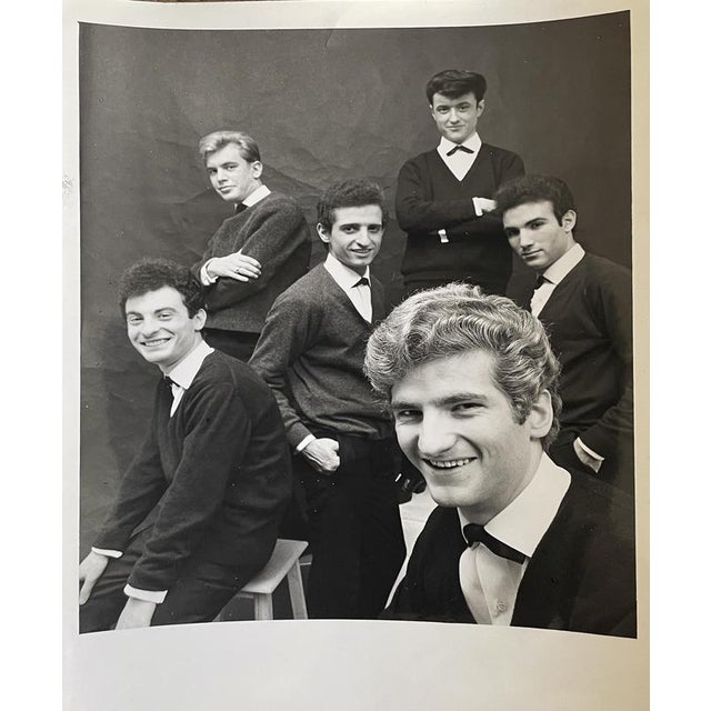 Herman Leonard, Eddy Mitchell and the Black Socks, 1962, Silver Gelatin Print For Sale - Image 3 of 5