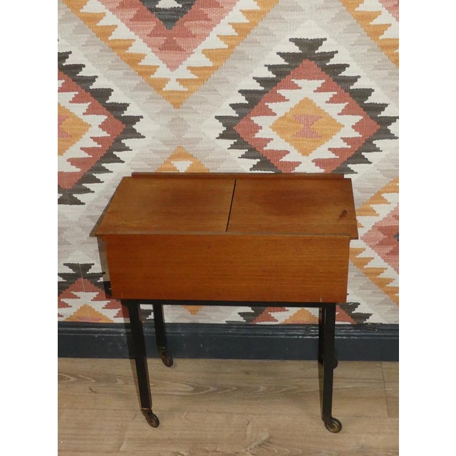 Opal Teak Sewing Box from Opal Möbel, 1960s For Sale - Image 14 of 14