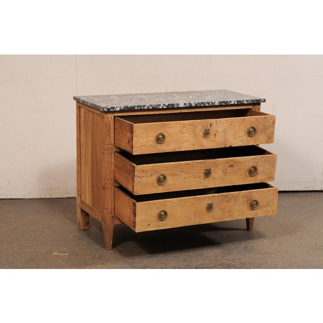 19th Century French Louis XVI Commode W/ Original Marble For Sale - Image 11 of 11