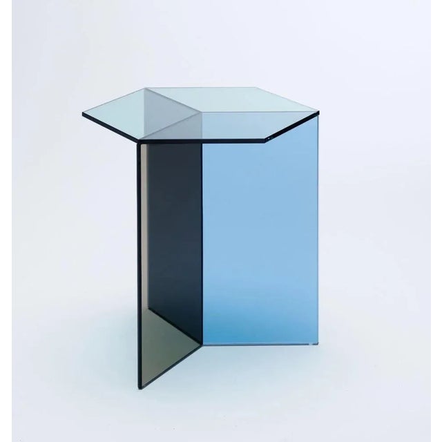 Not Yet Made - Made To Order Clear Glass Isom Tall Coffee Table by Sebastian Scherer For Sale - Image 5 of 7