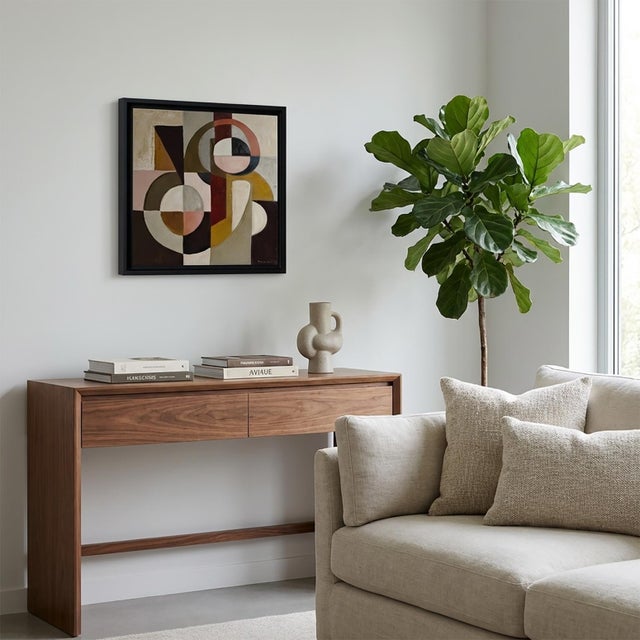 Axe De Convergence, Abstract, Geometric, Framed by Sophie Dumont For Sale - Image 6 of 7