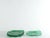 Aesthetic Movement Emerald Green Glass Leaf Plates, Set of 4 For Sale - Image 9 of 13