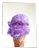 "Cream" Contemporary Photorealist Still Life Oil Painting on Wood Panel by Contemporary Fine Artist m.e. For Sale