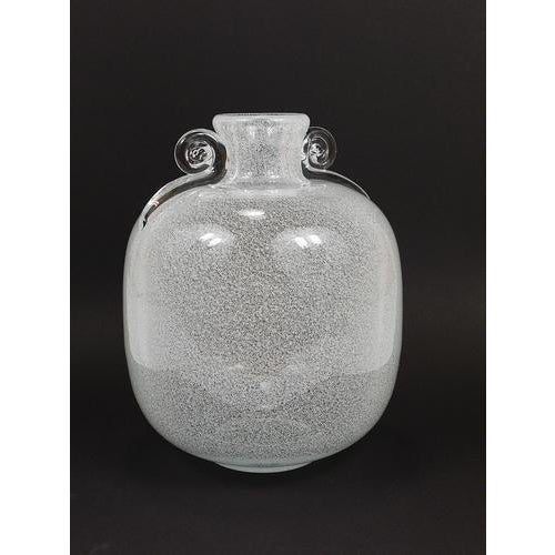 1950s Pulegoso Bubble Vase with Handles from Seguso Vetri Darte, Murano, Italy, 1950s For Sale - Image 5 of 17