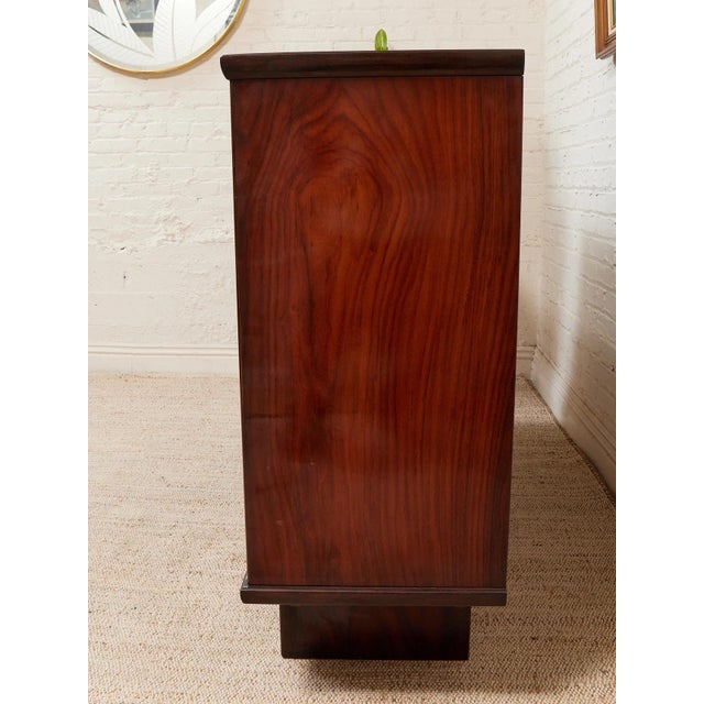 Mid 20th Century Vintage Rosewood Display Cabinet For Sale - Image 5 of 12