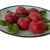 5" Christine Viennet French Trompe L’Oeil Porcelain Star Apple Plate For Sale - Image 4 of 10