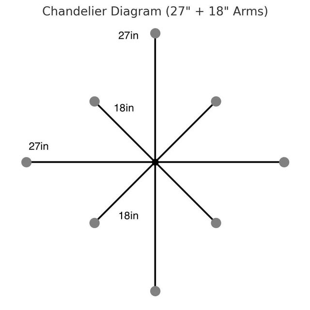 Mid-Century Modern Chrome Space Age Chandelier With 16 Lights, 1970s For Sale - Image 9 of 10