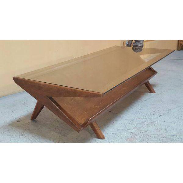 Brown & Saltman MidCentury Z Coffee Table Chairish