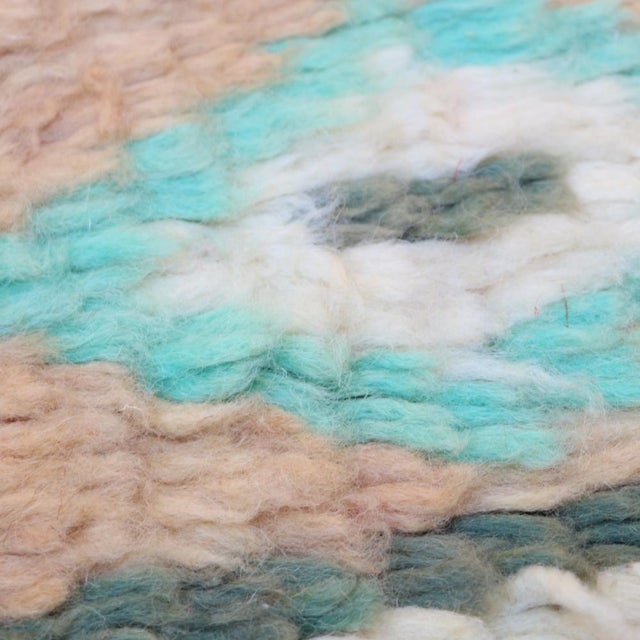 Witness the harmonious interplay of cultural heritage and unique artistry through our alluring Moroccan runner neutral...