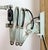 Industrial Green Scissor Wall Lamp from Elektroinstala, 1960s For Sale - Image 11 of 18