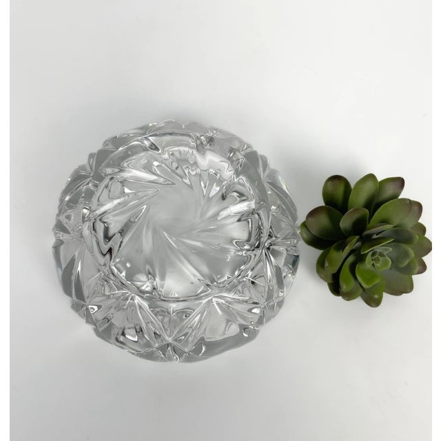 Handcut Polish Crystal Ashtray For Sale In Raleigh - Image 6 of 8