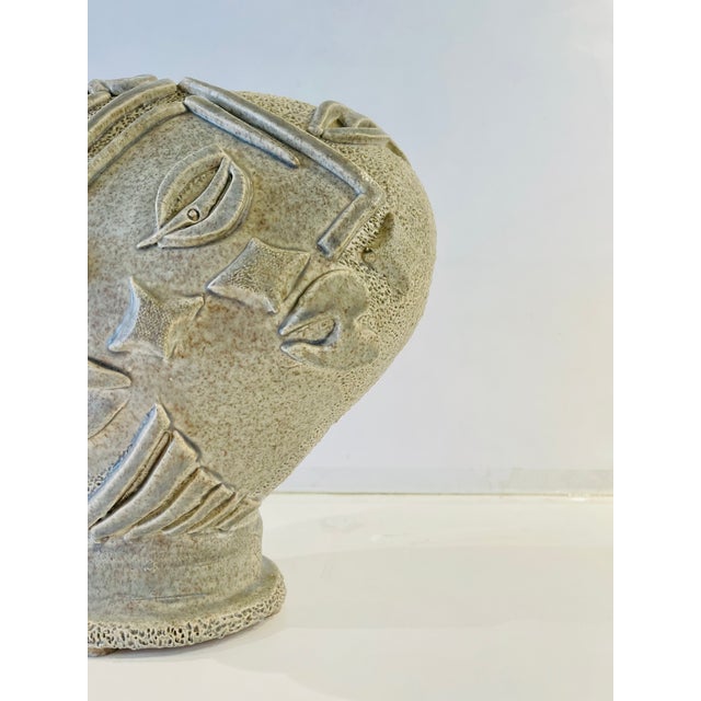 1990s David Farnsworth Abstract Face Sculpture For Sale - Image 10 of 13