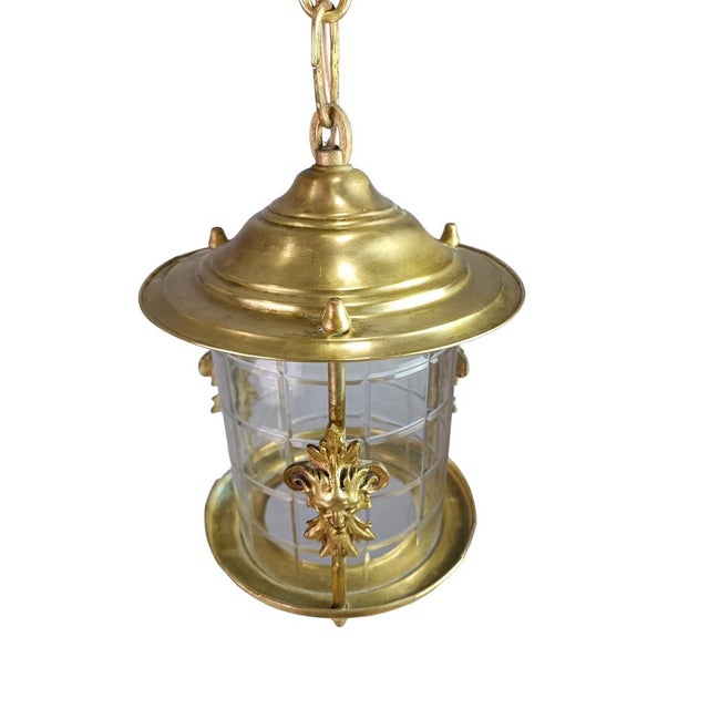Spanish Renaissance Lantern, 1920s, in Very Good conditions. Designed 1920 to 1949 Up to 250V (Europe/UK Standard).The...