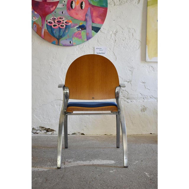 Metal Postmodern Armchair from Sedus, Germany, 1990s For Sale - Image 7 of 14