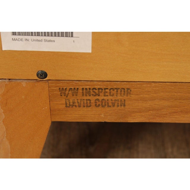 Ethan Allen Horizon Collection Pair Of Two Drawer Nightstands For Sale - Image 17 of 18