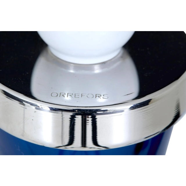 1970s 20th Century Glass Lamp from Orrefors For Sale - Image 5 of 6