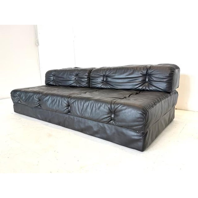 Mid-Century Modern Black Atrium Daybed by Wittmann For Sale - Image 3 of 18