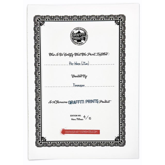 Fanakapan, Pet Hate (Lilac), Framed Hand Finished Screen Print, 2020 For Sale - Image 4 of 4