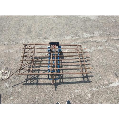 Art Nouveau Wrought Iron Gate For Sale - Image 5 of 9